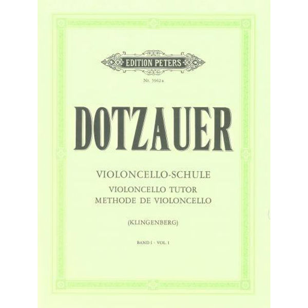 Dotzauer Violoncello-Schule vol 1