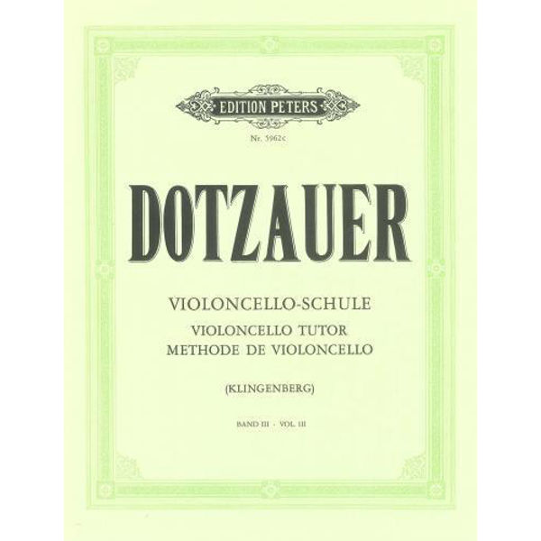 Dotzauer violoncello-schule vol 3