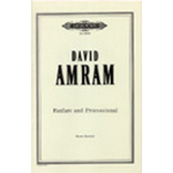 Fanfare and Processional for Brass Quintet - David Amram