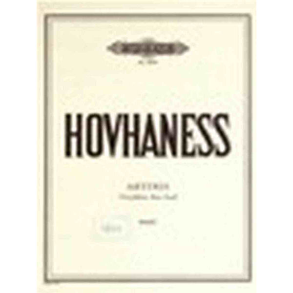 Artinis Op. 39 (Urarduan Sun God), Alan Hovhaness - Piano Solo