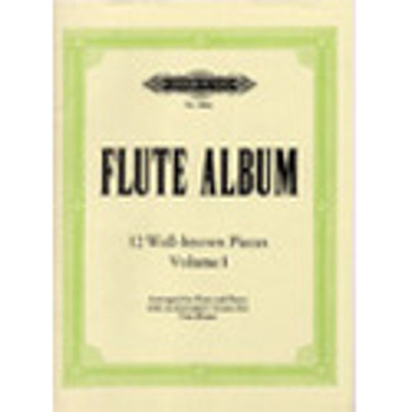 Flute Album - 12 Well-Known Pieces Vol. 1