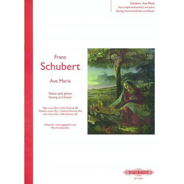 Schubert - Ave Maria - Voice and Piano