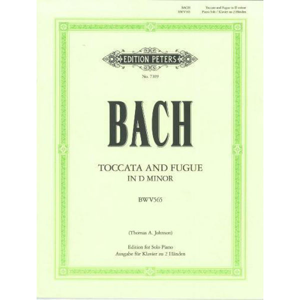 Toccata & Fugue in D minor BWV 565, Johann Sebastian Bach - Piano