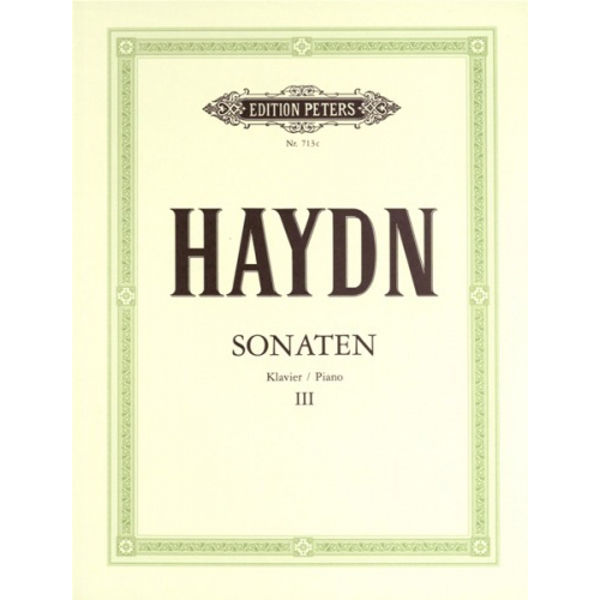 Sonatas Vol.3, Franz Joseph Haydn - Piano Solo