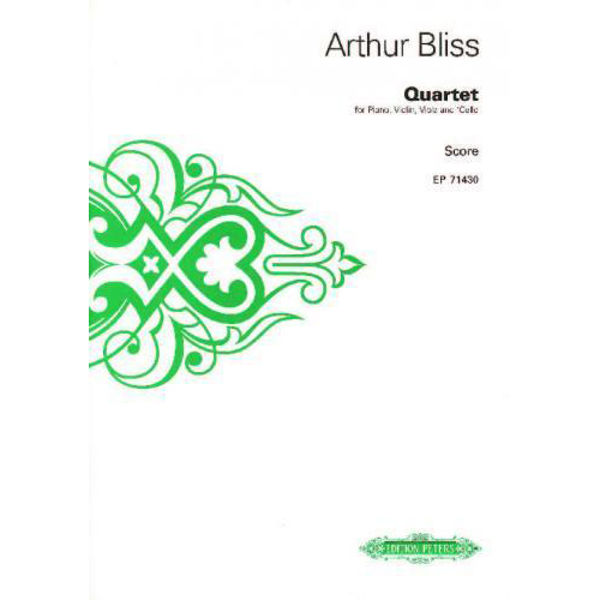 Quartet in A minor, Op.5, Arthur Bliss - Piano, Strings