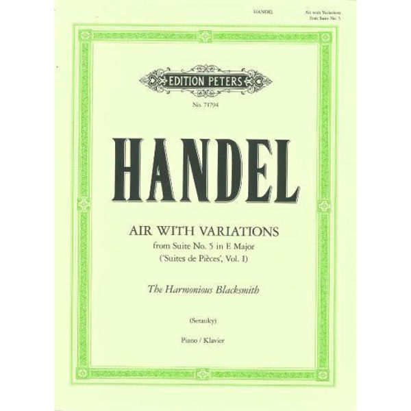 Air with Variations 'The Harmonious Blacksmith', George Frideric Handel - Piano Solo