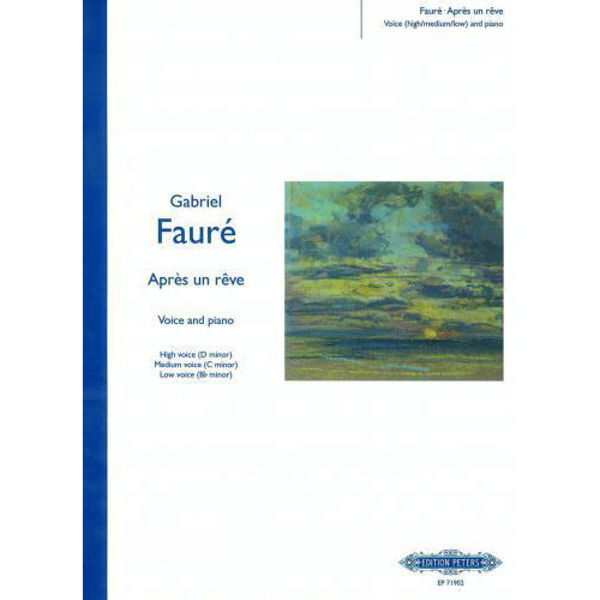 G. Fauré - Aprés un reve - Voice and Piano