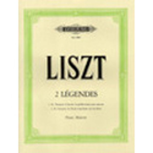2 Légendes, Franz Liszt - Piano Solo