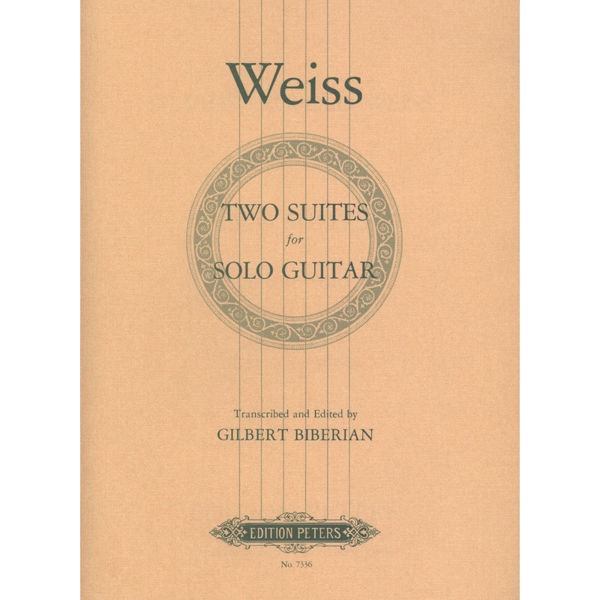 Two Suites for Solo Guitar - Weiss