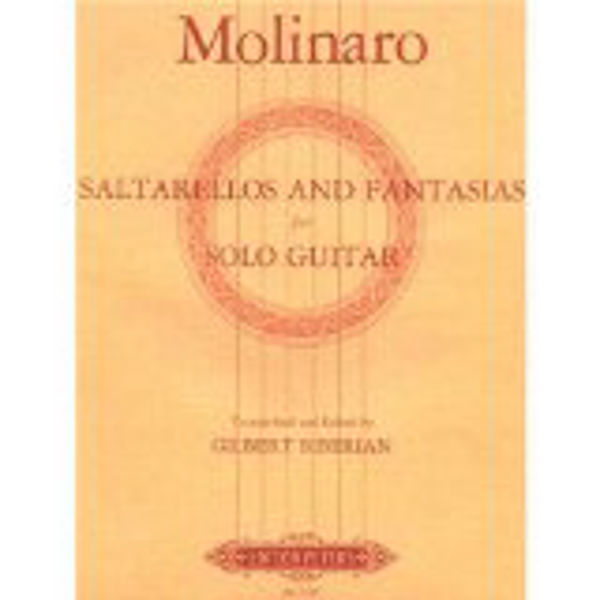 Saltarellos and Fantasias for Solo Guitar - Molinaro