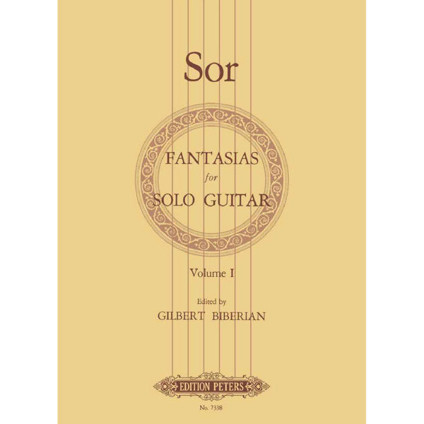 Fantasias for Solo Guitar Volume 1 - Sor