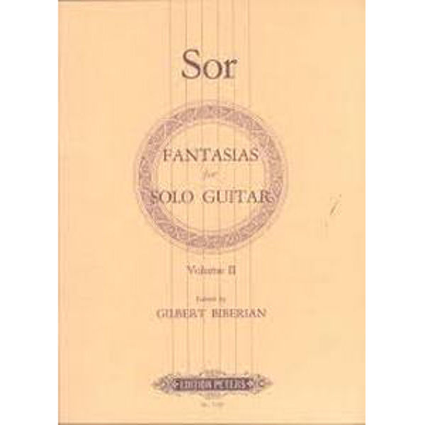Fantasias for Solo Guitar Volume 2 - Sor