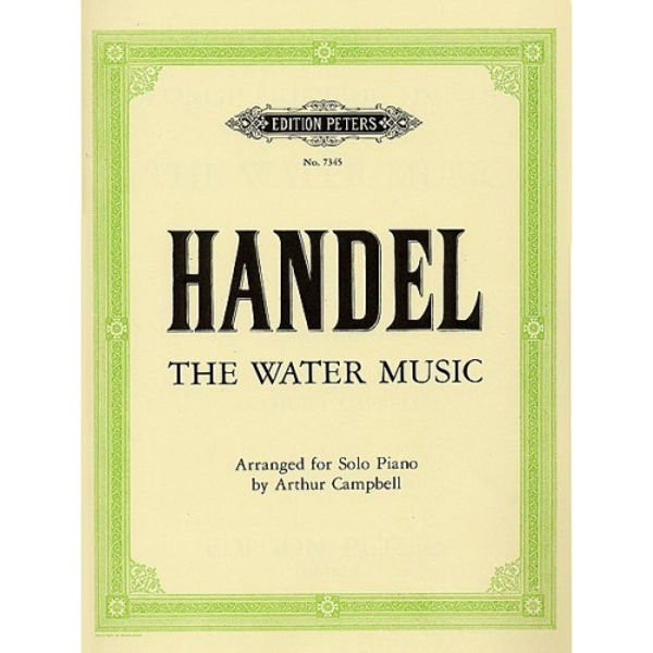 Water Music: Suite, George Frideric Handel - Piano Solo
