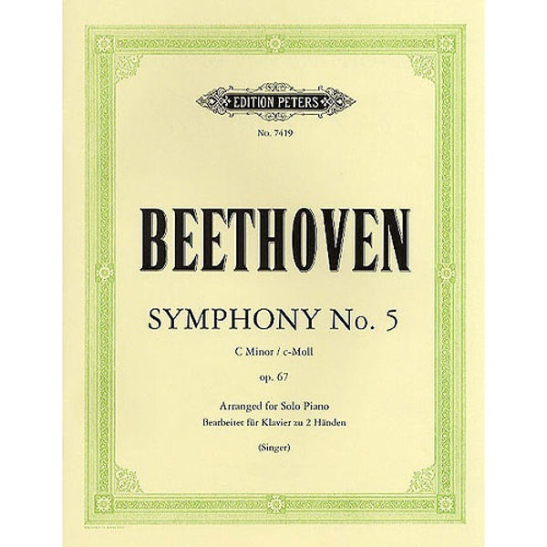 Symphony No. 5 in C minor Op.67 , Ludwig van Beethoven - Piano Solo