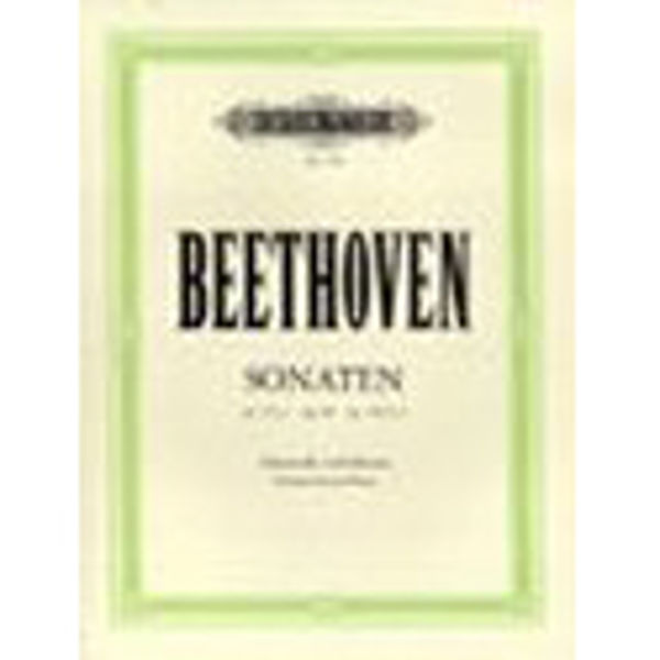 Sonaten - Violoncello und Klavier - Beethoven