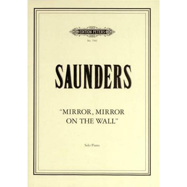 Mirror, mirror on the wall, Rebecca Saunders - Piano Solo