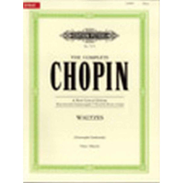 Waltzes, complete, Frederic Chopin - Piano Solo