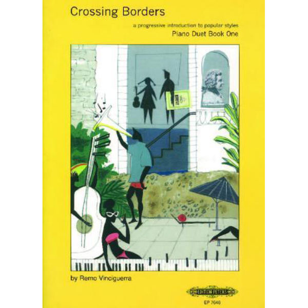 Crossing Borders Piano Duet Book 1 (A Progressive Introduction to Popular Styles for Piano), Remo Vinciguerra