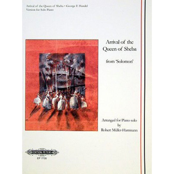 Arrival of the Queen of Sheba, George Frideric Handel - Piano Solo