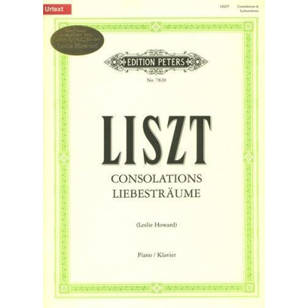 Consolations und Liebesträume, Franz Liszt - Piano Solo