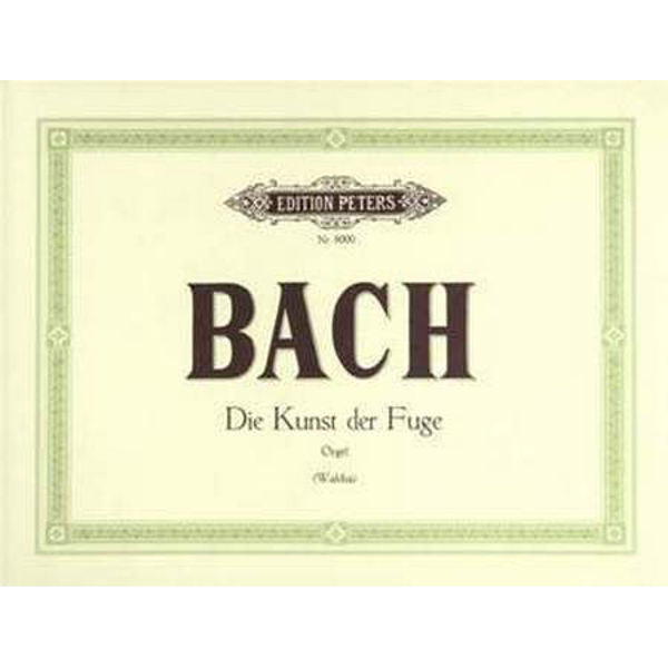 The Art of Fugue, Johann Sebastian Bach - Organ Solo