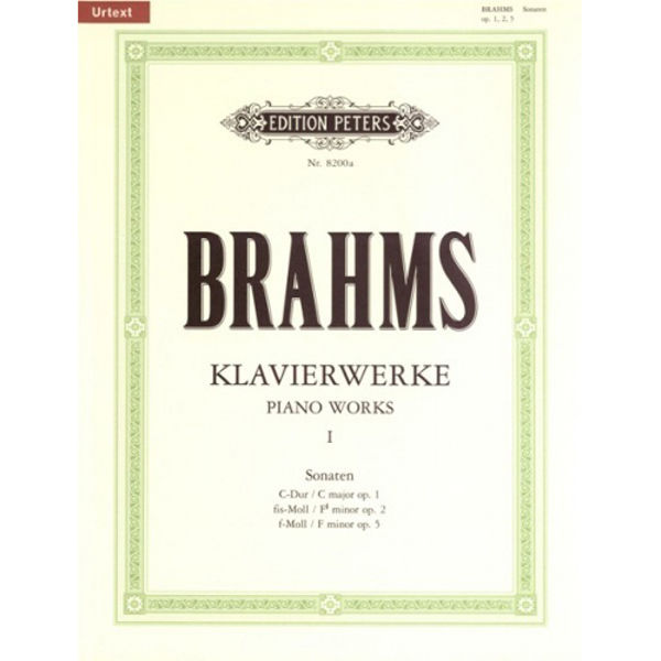 Piano Works Vol.1: Sonatas, Johannes Brahms - Piano Solo