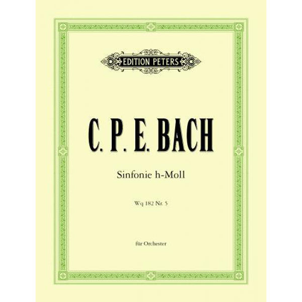 Sinfonia nr 5 i H-moll Wq 182/5, Bach Carl Philipp Emanuel