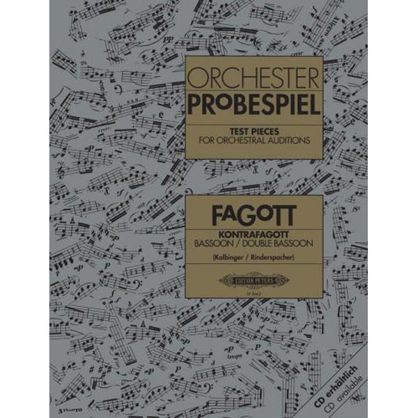 Orchestral Test Pieces Bassoon/Fagott