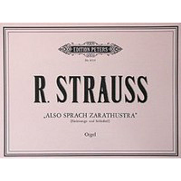 Also sprach Zarathustra Op.30, Richard Strauss - Organ Solo