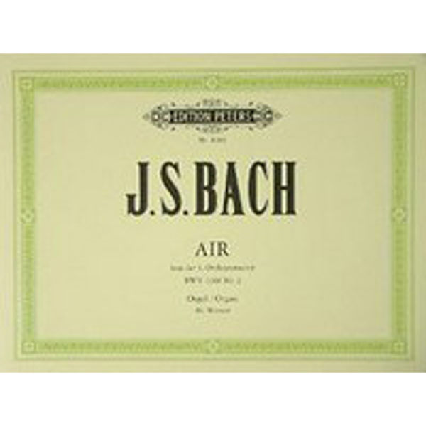Air from the Orchestra Suite No. 2 BWV1068, Johann Sebastian Bach - Organ Solo