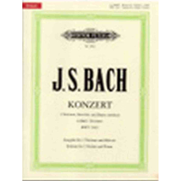 Concerto for 2 Violins & Strings in D minor BWV 1043 (Piano) - J.S. Bach