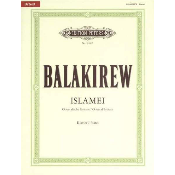 Islamei, Mily Alexeyevich Balakirev - Piano Solo