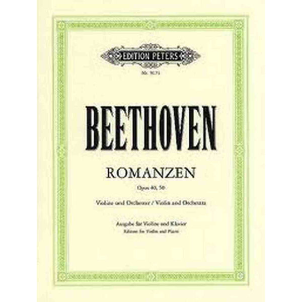 Beethoven Romanzen Op. 40, 50 for Violin and Piano