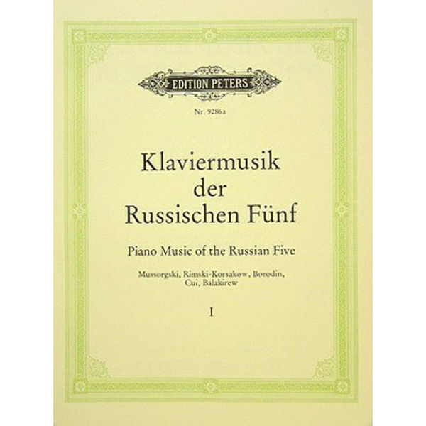 The Russian Five Vol.1, Various Composers - Piano Solo