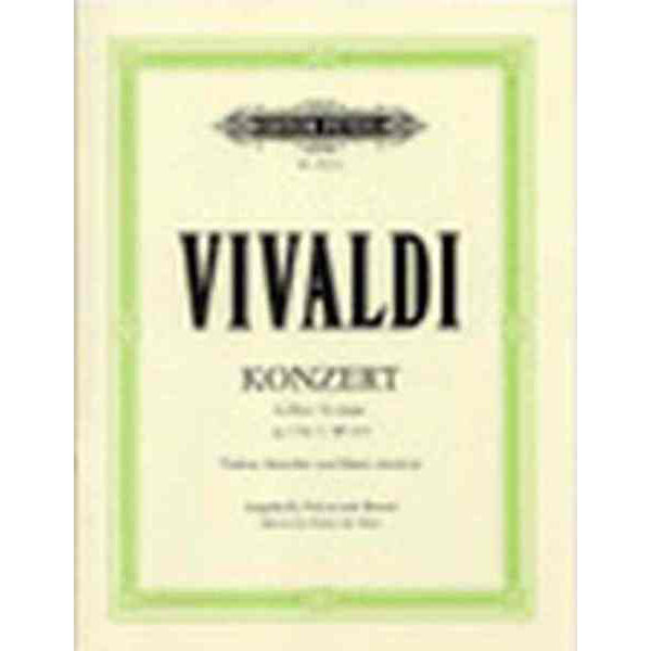 Konzert i G-Dur, Op.3 No. 3, RV 310, Edition for Violin and Piano, Vivaldi