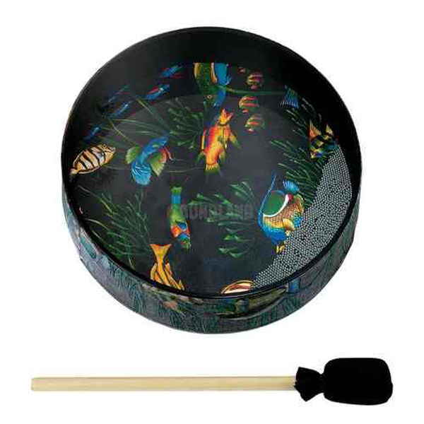 Ocean Drum Remo ET-0212-10, 12x2,5 Fish Graphic