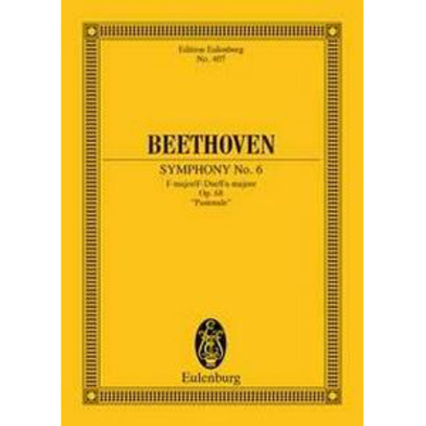 Symphony No.6 Op.68 'Pastorale', Beethoven, Study Score