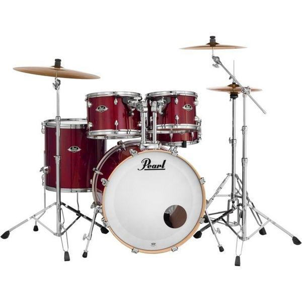 Slagverk Pearl Export EXL725SP/C246, 22 Natural Red Cherry, Shell Pack