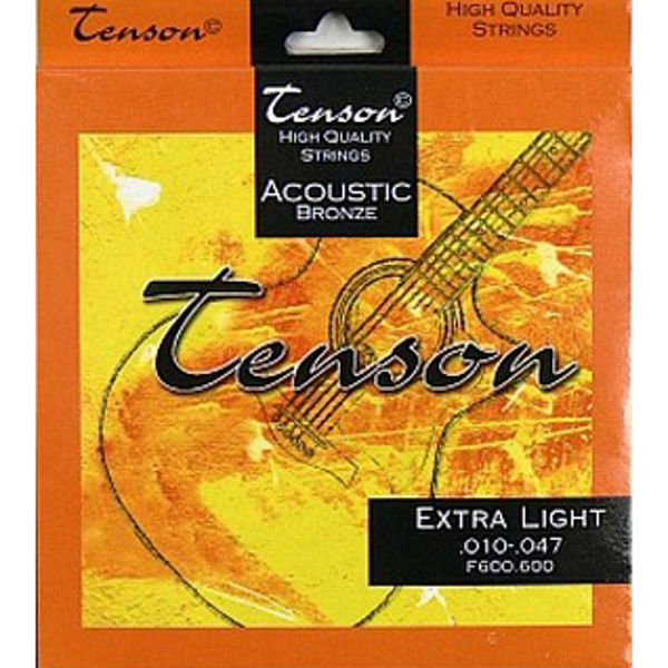 Gitarstrenger Akustisk Tenson Bronze 0,10 Extra Light