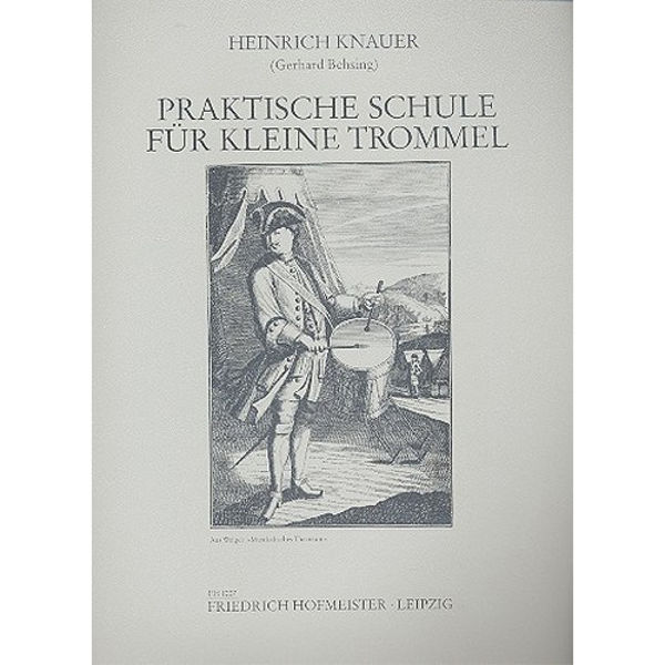 Praktische Schule Fur Kleine Trommel, Heinrich Knauer