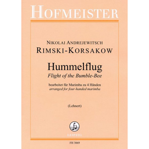 Flight of the Bumble-Bee/Hummelflug Rimski-Korsakow. Marimba 4H