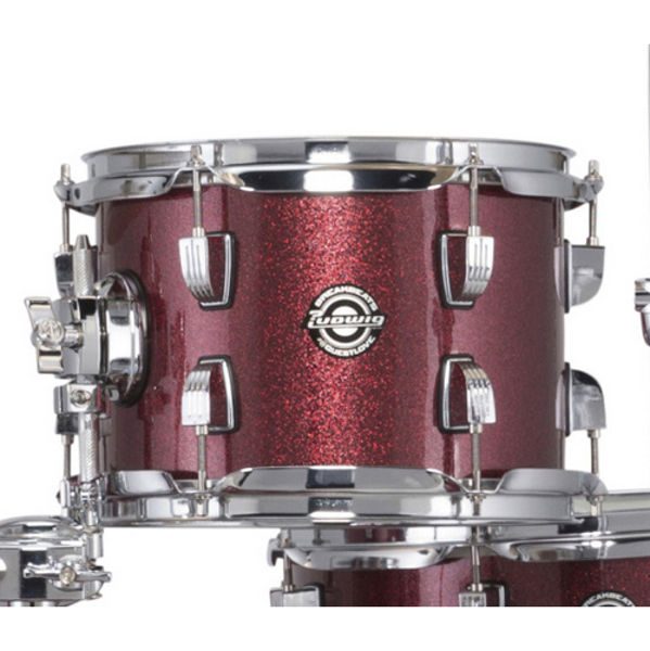 Finish Ludwig Breakeats by Questlove, Wine Red Sparkle (025)