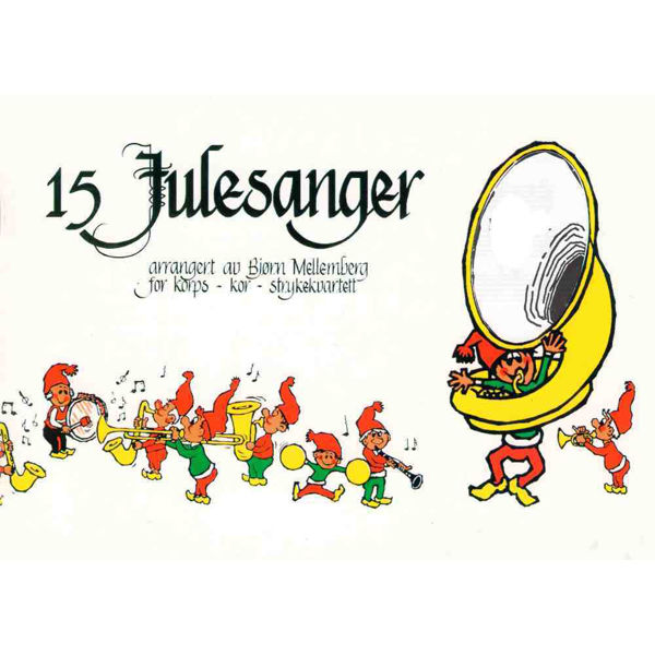 15 julesanger Trombone 1 F-nøkkel, Bjørn Mellemberg