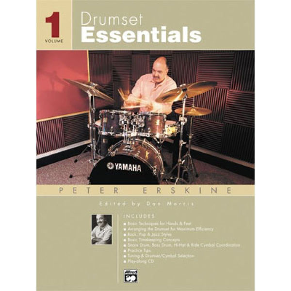 Drumset Essentials. Volume 1. Bk and CD, Peter Erskine