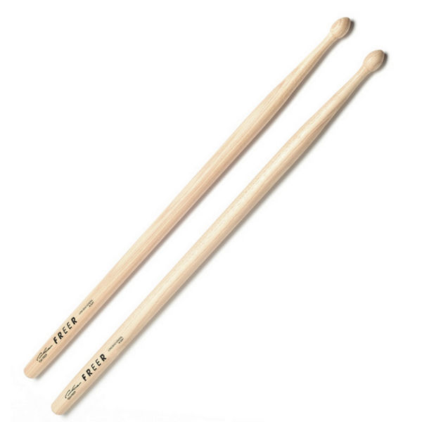 Trommestikker Freer Percussion SLHF, Long Bead General, Hickory