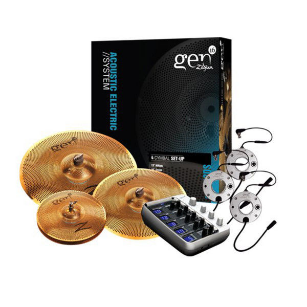 Cymbalpakke Zildjian GEN16 G16BS2DS, Bronze Pack, Inkl. Modul