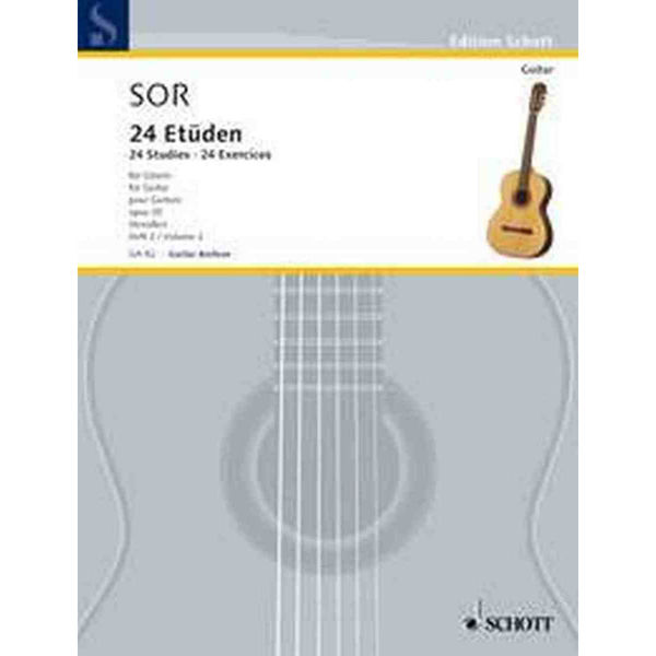 24 Studies for Guitar - Sor Op. 35 Volume 2