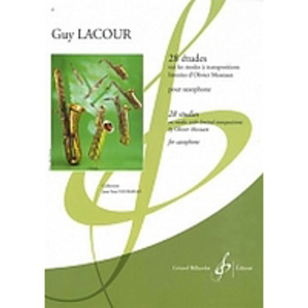 Guy Lacour: 28 Etudes sur les Modes a Transpositions (Messiaen)