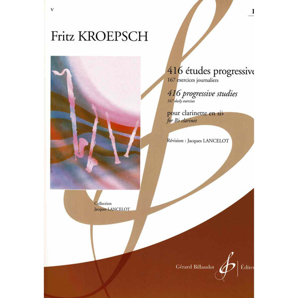 416 Studies Volume 1, Fritz Kropsch, Clarinet