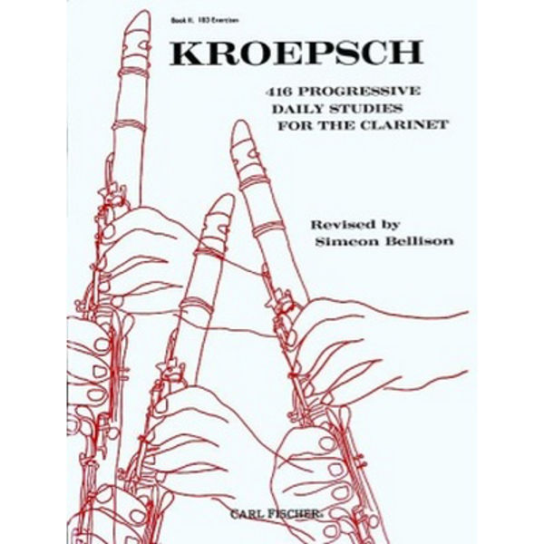 416 Studies Volume 2. Fritz Kropsch. Clarinet